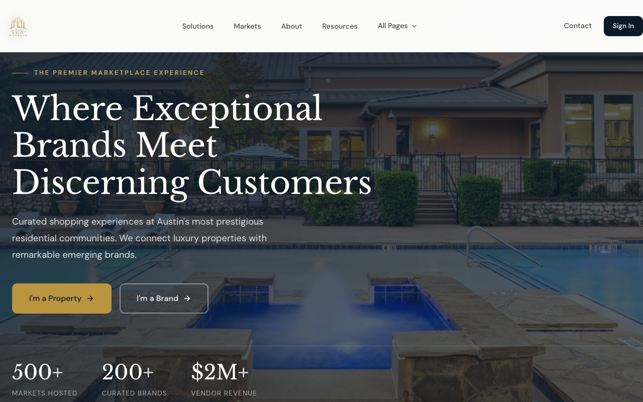 The Refresh Homepage